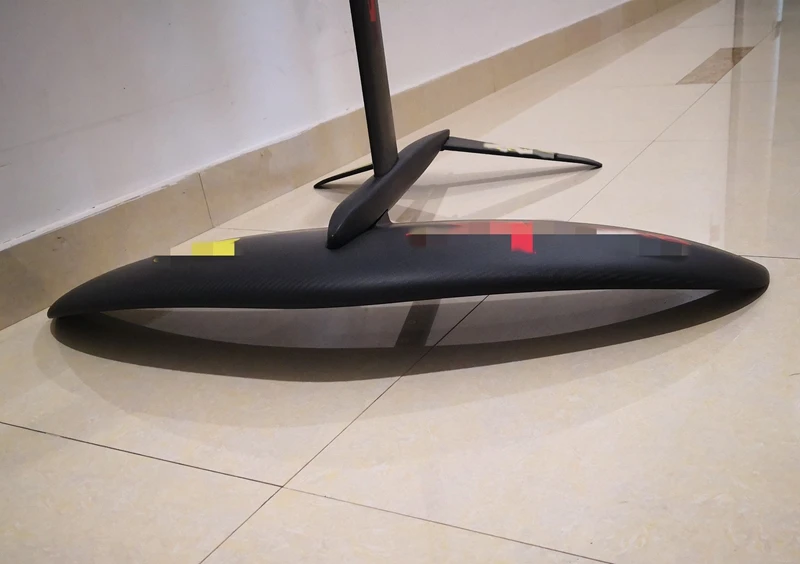 Largest L hydrofoil Pure 3K Carbon Wings+Aluminum fuselage mast plate Hydrofoil Foils for SUP Surf Foil