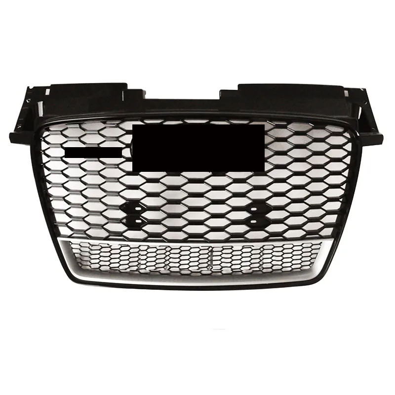 

FRONT MESH TTRS STYLE BUMPER HOOD HEX GRILLE BLACK FOR AUDI TT 8J 2007 08 09 10 11 12 13 2014