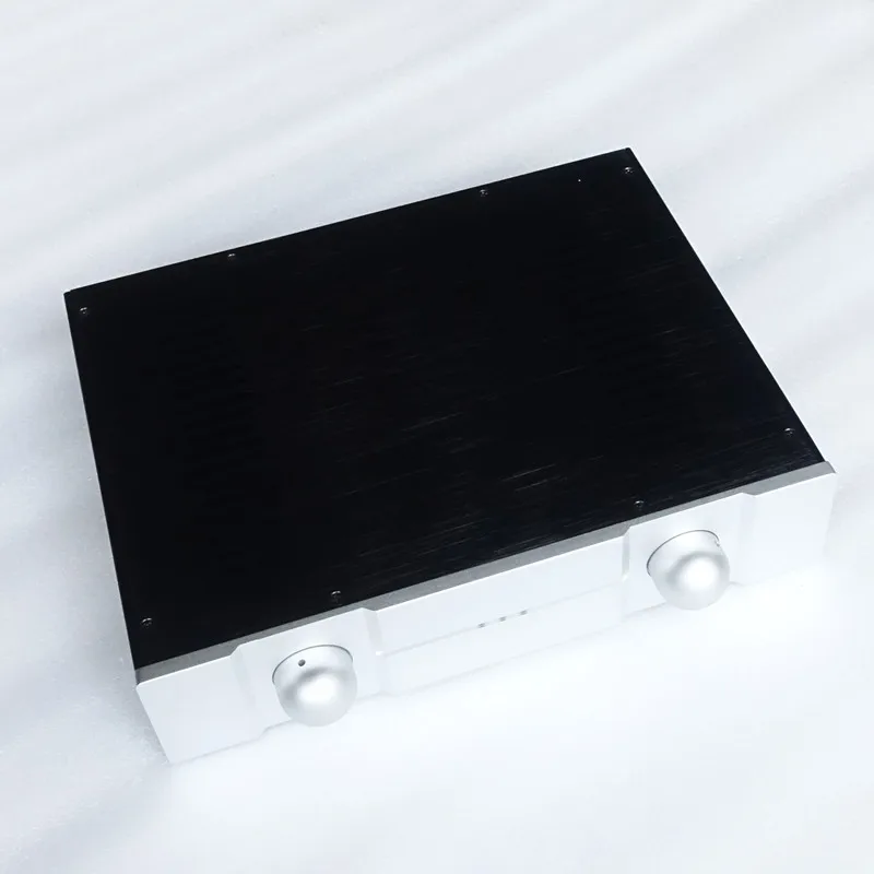 Алюминиевый Чехол для предусилителя BRZHIFI BZ3207P - Цвет: Серебристый