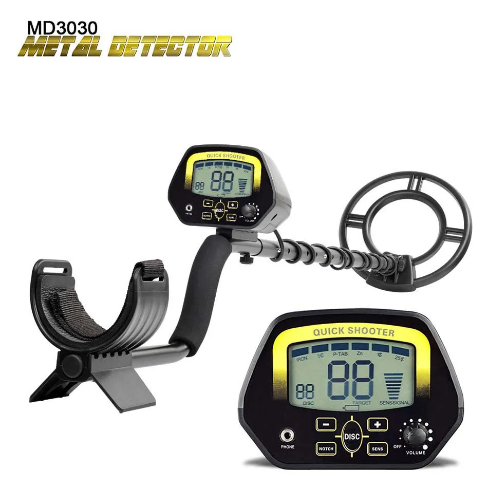 ЖК экран MD3030 для охоты за сокровищами и Поиск Золота популярен металлический