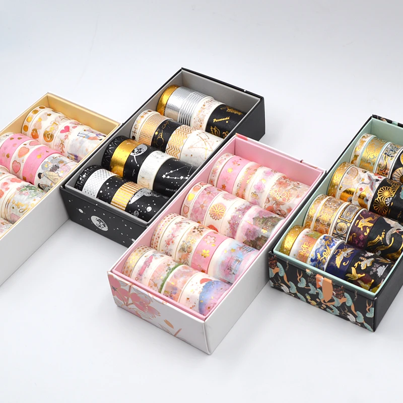 20 рулонов/лот Foiling Universe набор декоративного скотча Васи сделай сам Ремесло