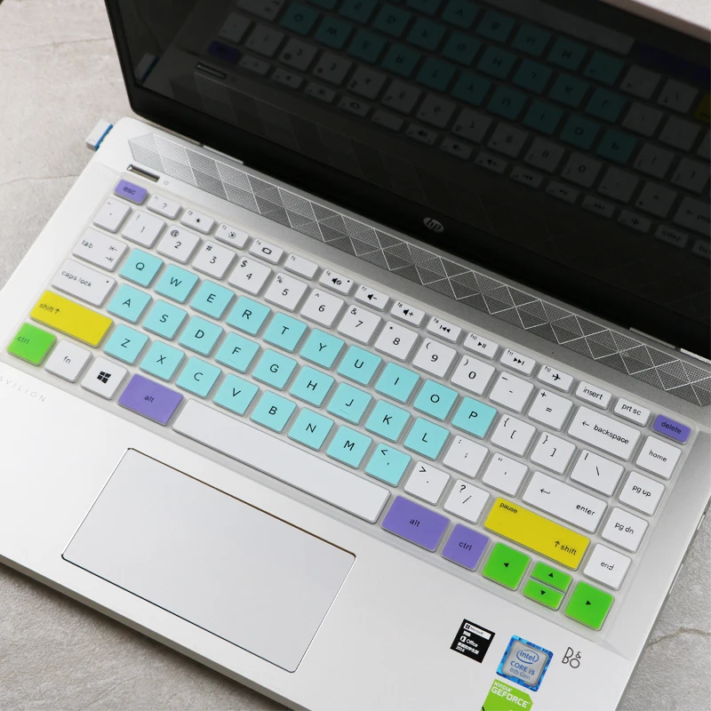 For HP Notebook 14-cm1025ia 14-cm0005au 14-cm0014ax 14-cm0075au 14-cm0008au 0094au 14-cm series 14'' Laptop Keyboard Cover skin |