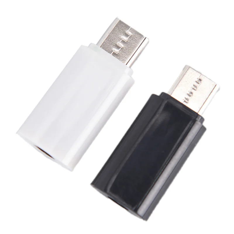 Адаптер для наушников динамиков гарнитуры универсальный разъем USB Type C мама на 3 5