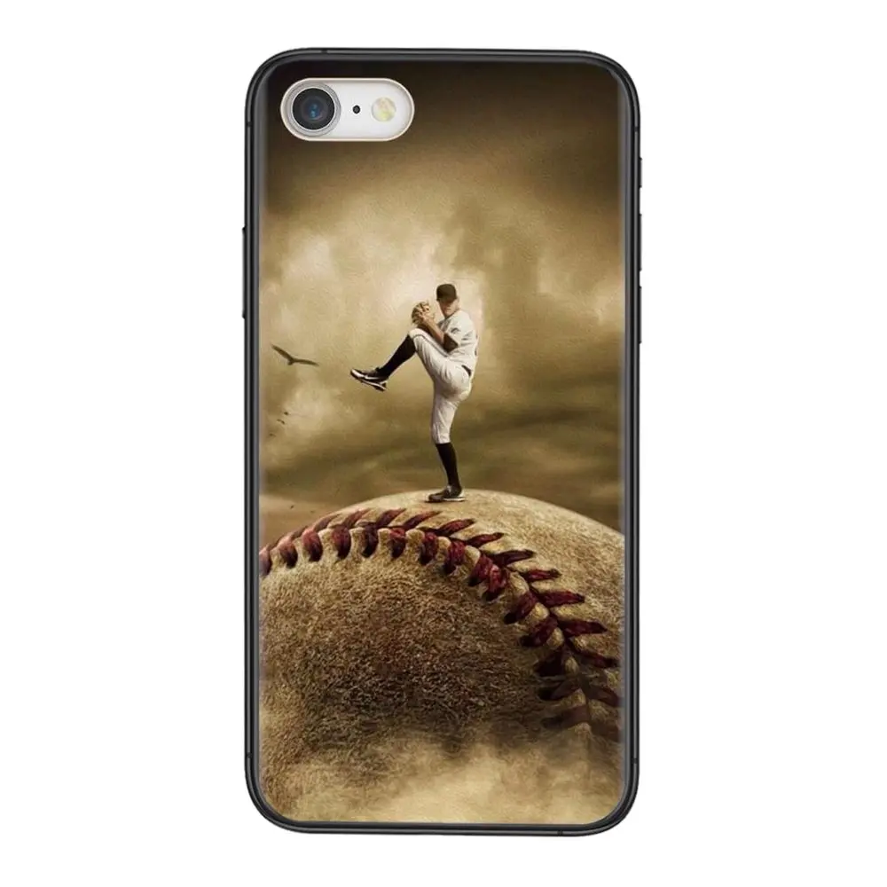 Дешевые мягкие бейсбольные сумки для iPhone 11 12 Pro Mini Max Plus X XS XR 8 7 6S SE 5 5C - купить по