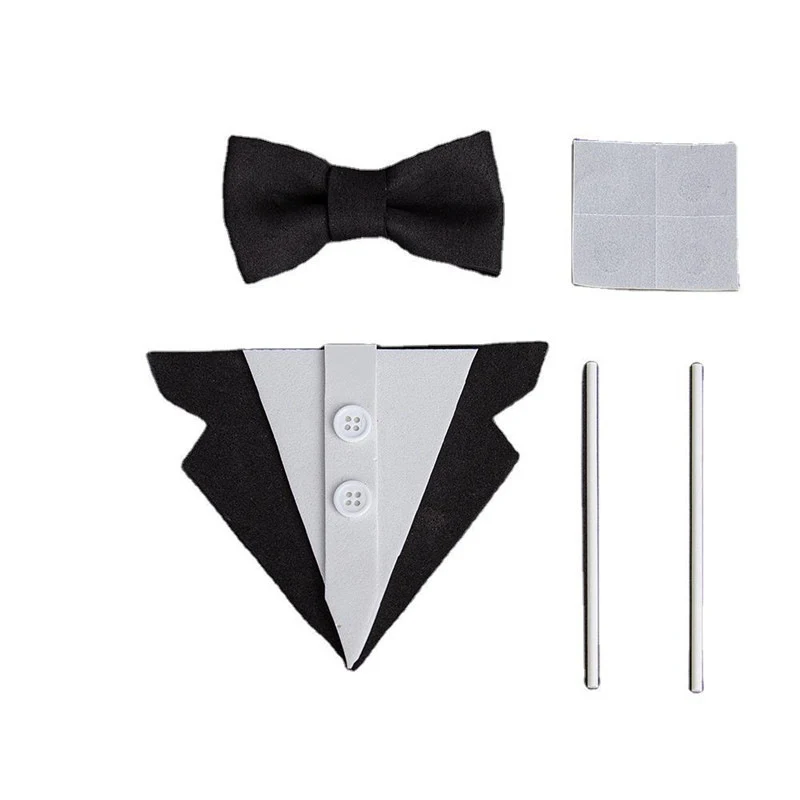 ins день отца рождения торт Топпер папа галстук-бабочка золотой акрил с днем