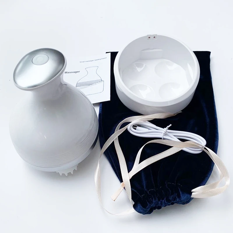 

Electric Head Massager Wireless Scalp Massage Waterproof Full Body Massage Shoulder and Neck Deep Tissues, Kneading and Relaxing