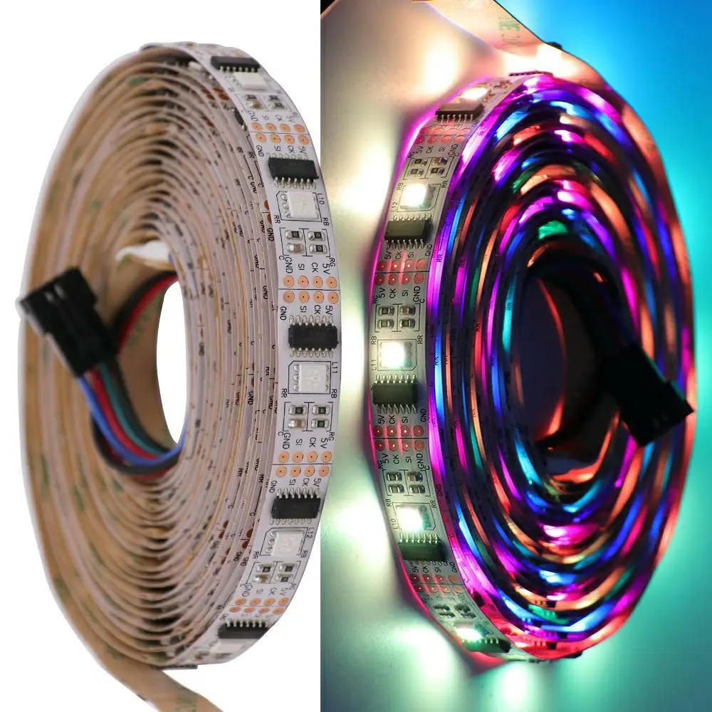 Светодиодная лента WS2801 2801 цветов 5050 RGB 32 светодиода 5 в постоянного тока 1 м