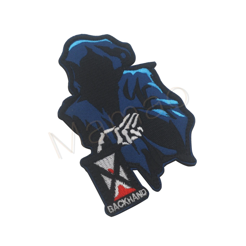 Маскарадный значок с вышивкой на заднюю руку Рождество незабываемые нарукавники