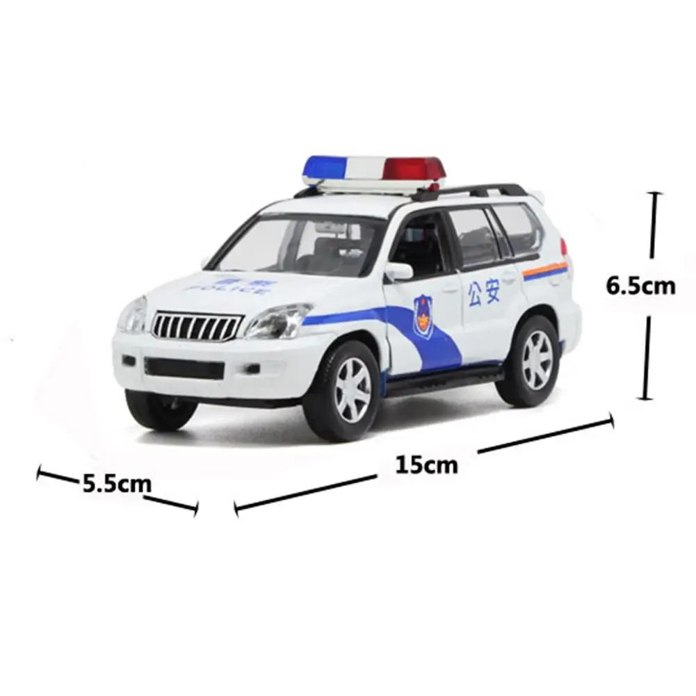 

1/32 Simulation Police Car LED Sound Pull Back Vehicle Model Kids Toy Xmas Gift