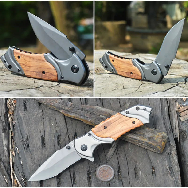 

browning X49 Speed Safe Open Folding Pocket Knife With Back clip Outdoor Survival Tactical Knives Self defense Camping EDC Tool