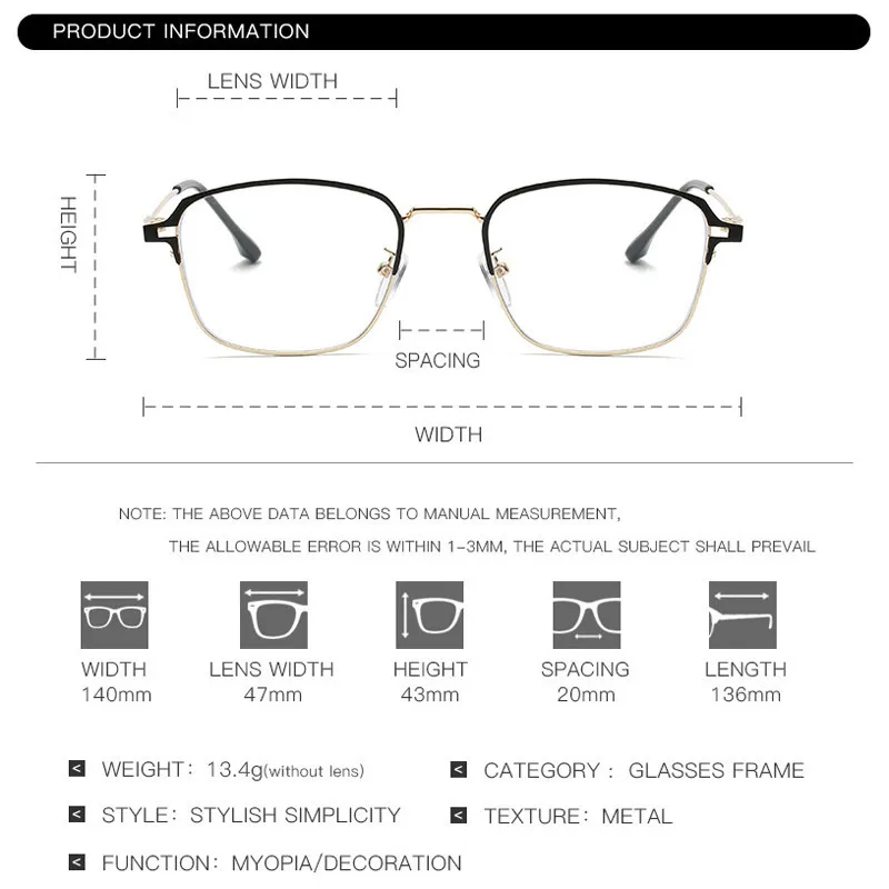 В стиле ретро ободок металлическая рамка оконного оптического стекла с защитой