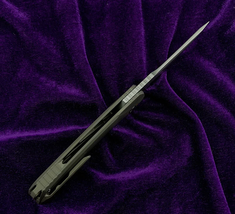 Складной нож NKAIED flipper Hokkaido лезвие m390 титановый карманный для кемпинга охоты