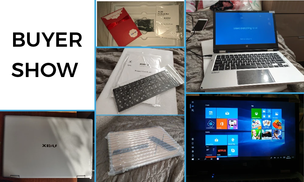 XIDU PhilBook ноутбук 11,6 дюймов ПК планшет 2 в 1 ноутбук сенсорный экран Windows 10 1080P экран четырехъядерный