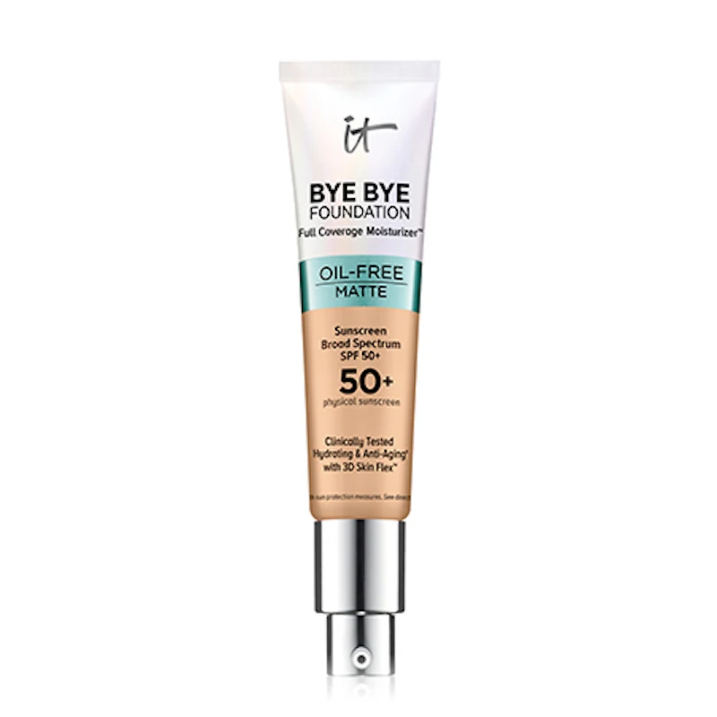 It Cosmetics Bye основа без масла матовое полное покрытие увлажняющий крем с SPF 50 +