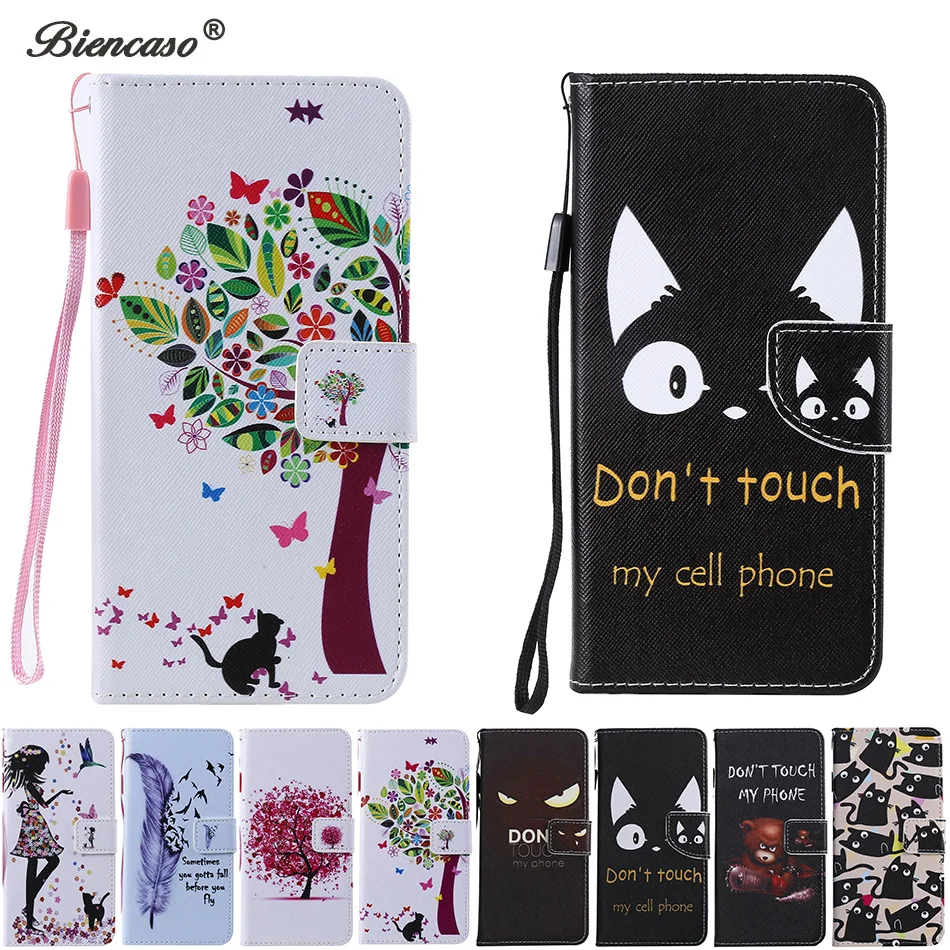 

Cat PU Leather Wallet Flip Case For Samsung Galaxy S20 S10e S10 S9 S8 S7 S6 Edge J3 J5 J7 2017 A8 A6 Plus A9 2018 A51 A71 Cover