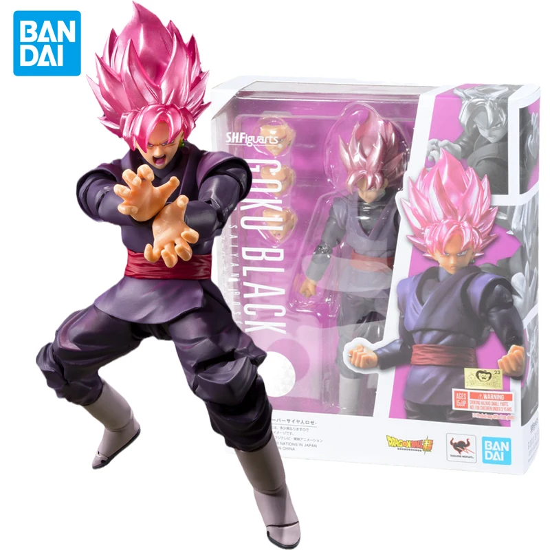 

Bandai Dragon Ball Z Super Saiyan God of Creation Rose Zamasu Supreme Kai Black Goku Dbz Figurine Action Figure Collect Kids Toy