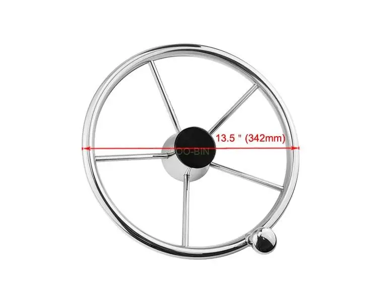 Рулевое колесо для яхты из нержавеющей стали 316 25 градусов с ручкой скоростная