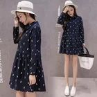 Рубашки с рукавами верхняя одежда для беременных новое поступление блузки для беременных льняная рубашка в клетку Весна для беременных