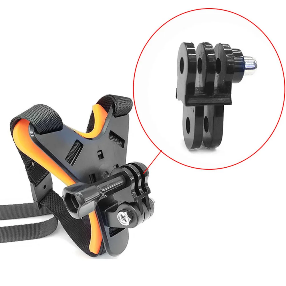 Полный шлем держатель подбородка держатель для GoPro Hero 6 5 SJCAM мотоцикл подбородок Стенд камеры аксессуары для Go Pro Hero 5