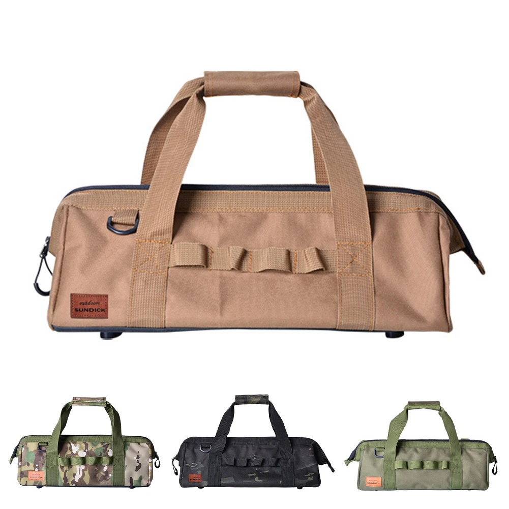 

Portable Outdoor Camping Tool Storage Bag Ground Nail Organizer Carry Bag Tent Peg Stakes Hammer Storage Bag Waterproof Pack