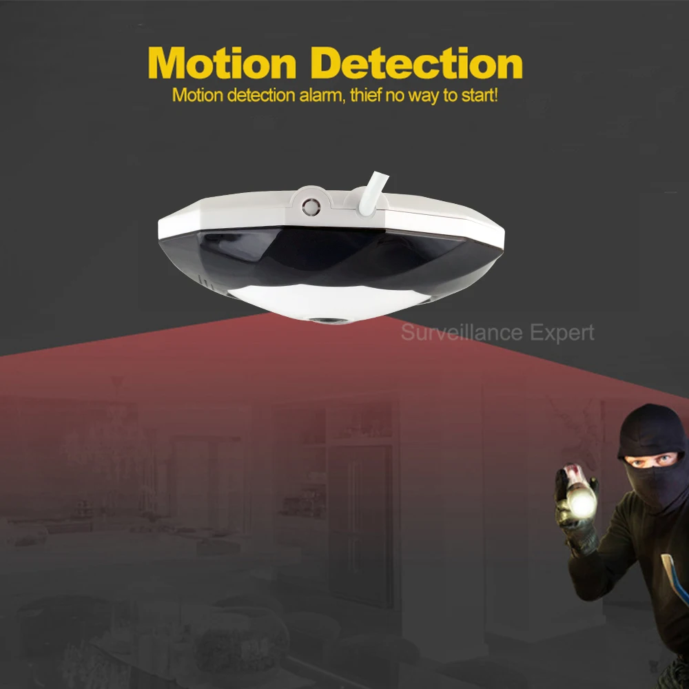 960P 3D VR Wi Fi камера 360 градусов панорамная IP МП рыбий глаз беспроводная Смарт Камера