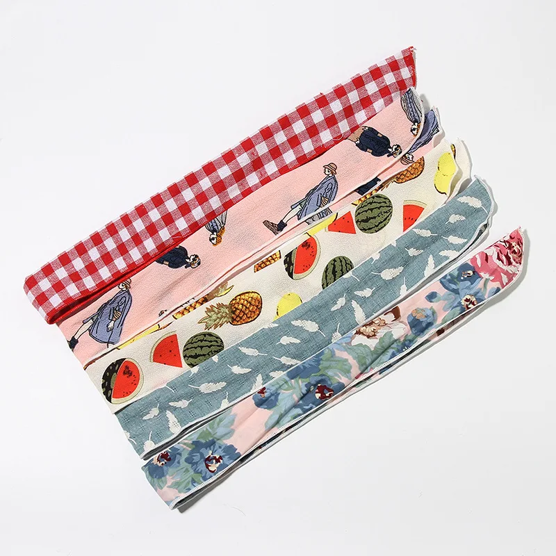 Йога женские заячьими ушками Повязка с принтом бантом Эластичный из железной