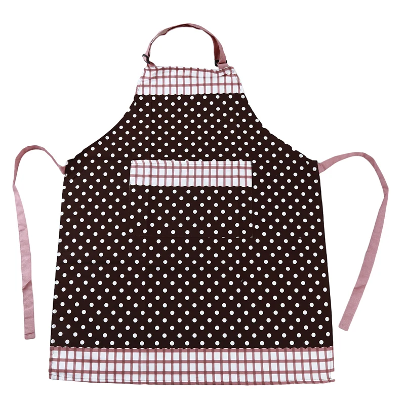 

Polyester Cotton Cooking Apron For The Kitchen Coffee Shops And Flower Shops Work Cleaning Aprons For Woman 3 Color