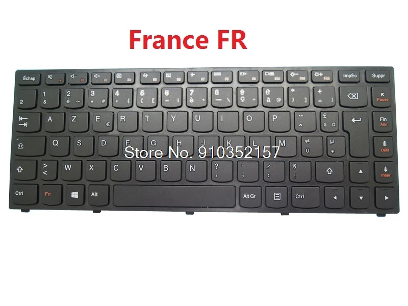 

Keyboard For Lenovo YOGA 13 English US UK UI Brazil BR Germany GR France FR Spain SP Turkey TR Japanese JP JA With Black Frame