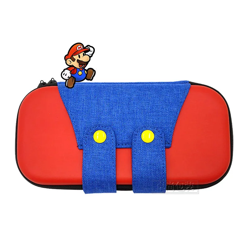 Switch Lite Mini rend аксессуары дорожная сумка для переноски NS сумка чехол и джойстики ручки КРЫШКА ДЛЯ NS для Switch Lite кристальная пленка - Цвет: mario1