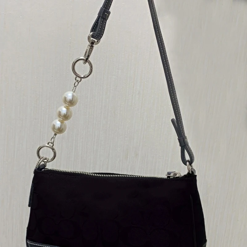 1PC Pearl Purse Chain Strap Extender for Cross-Body Shoulder Bag Handbag DIY Purse Replacement Charms Bag Accessories