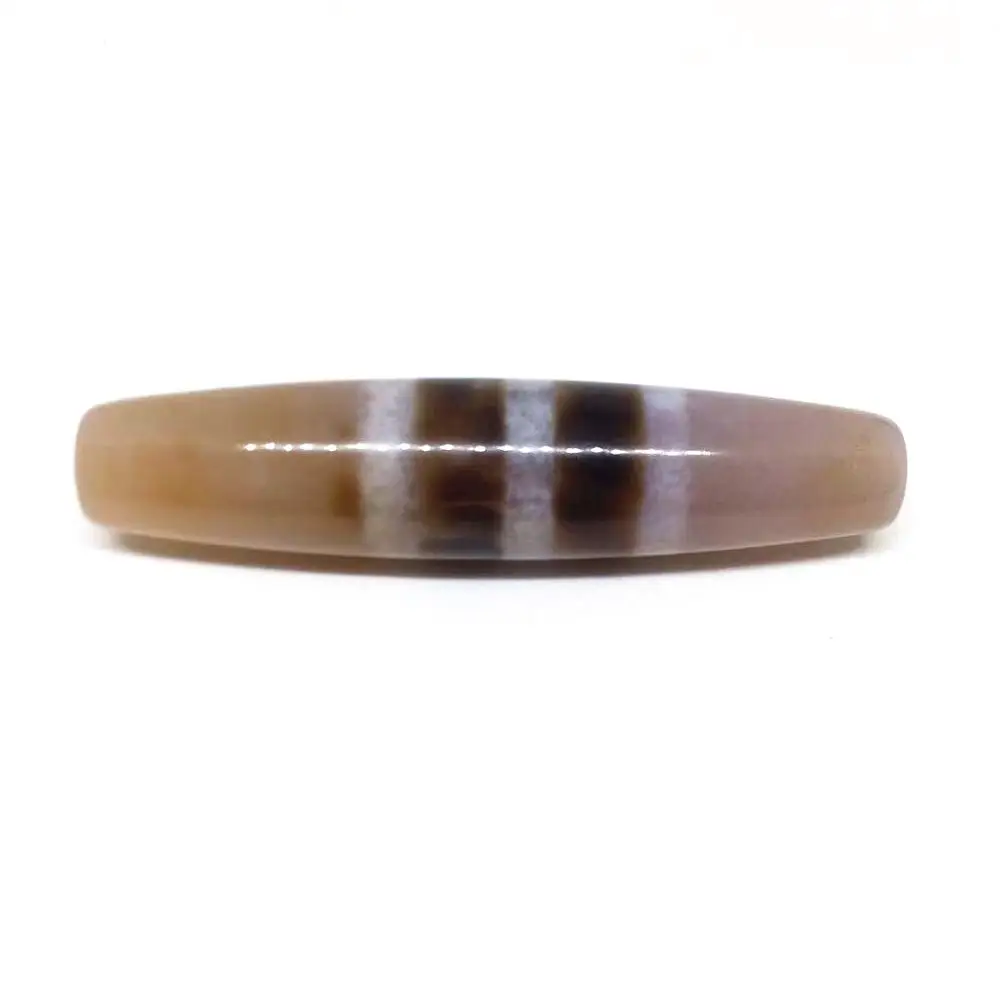 AAA Grade Tibet Strip Beads 13MM*58MM Natural Agate First-line pharmacist Powerful Amulet Tibetan Dzi DIY Jewelry | Украшения и
