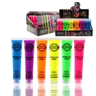 6 шт. набор краска для лица и тела неоновая светится в темноте для Rave Festival вечерние пигментные пудры