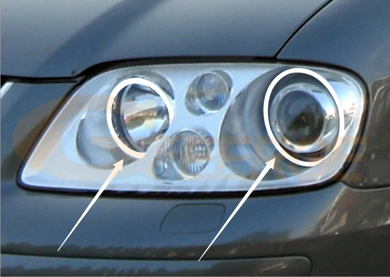 Для Volkswagen VW Touran 2003 2004 2005 2006 предлицевая сторона ультра яркий SMD СВЕТОДИОДНЫЙ