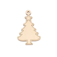 christmas tree shape mascot laser cut christmas decorations silhouette blank unpainted 25 pieces wooden shape 0127