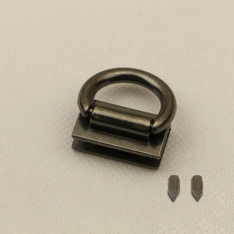 antique silver 1 шт. металлическая прочная Пряжка Twist Lock фурнитура Сумочка DIY Поворотный замок застежка для сумки сплошной цвет сумка аксессуары - Цвет: antique silver