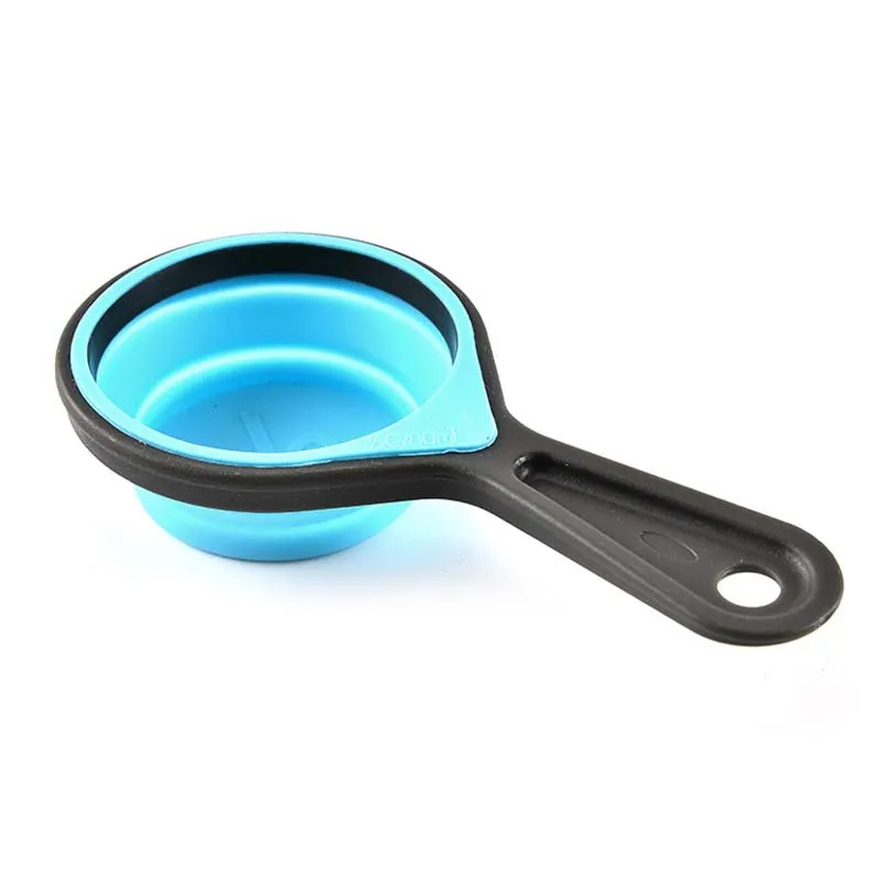 4 шт. Пищевой Силиконовый Складной мерный набор ложек для выпечки DIY совок муки