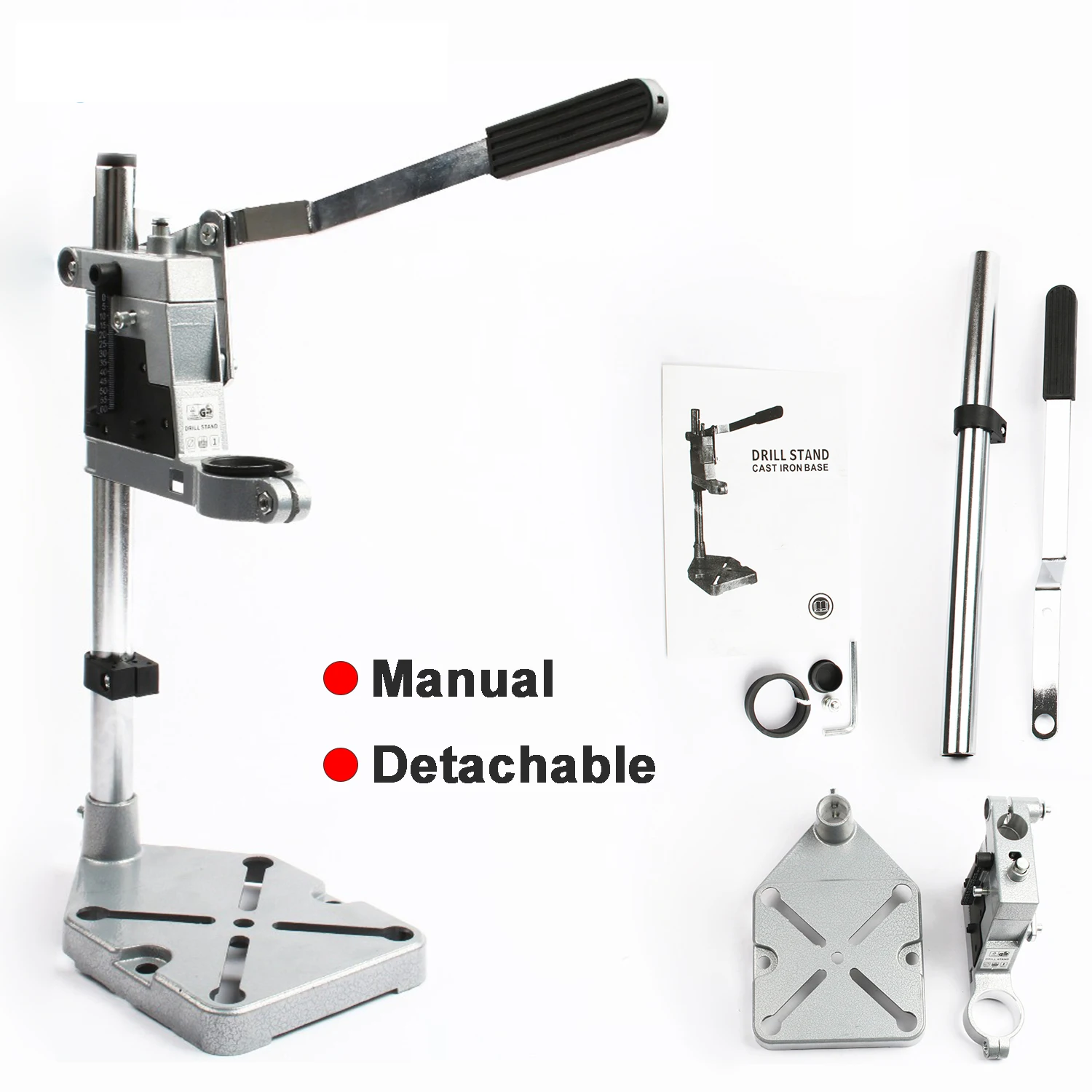 Алюминиевая стойка для дрели одноголовочный держатель электродрели работ по