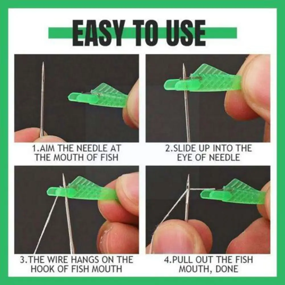 

5pcs Automatic Needle Threader For Sewing Machine With Hook Stitch Mini Portable Insertion Tool Quick Changer Craft Accesso H4f0