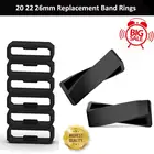 Резиновый сменный ремешок для часов, ремешок, держатель, петля, держатель безопасности, фиксирующее кольцо для Garmin Fenix 6X 6X 6 Pro 5X, зеркальная 5, 5 Plus