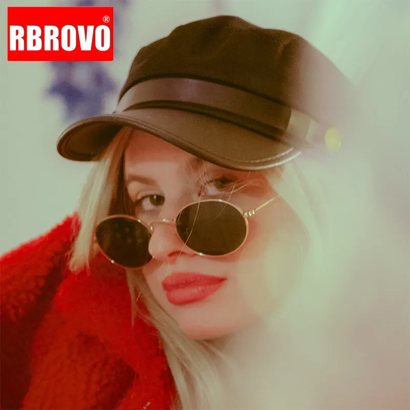 Овальные градиентные женские солнечные очки RBROVO 2021 уличные темные для мужчин