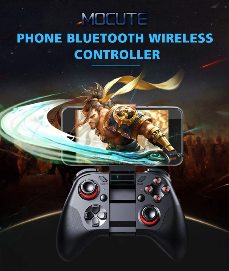 Mocute 054 Bluetooth геймпад управление мобильный триггер джойстик для i-Phone Android сотового