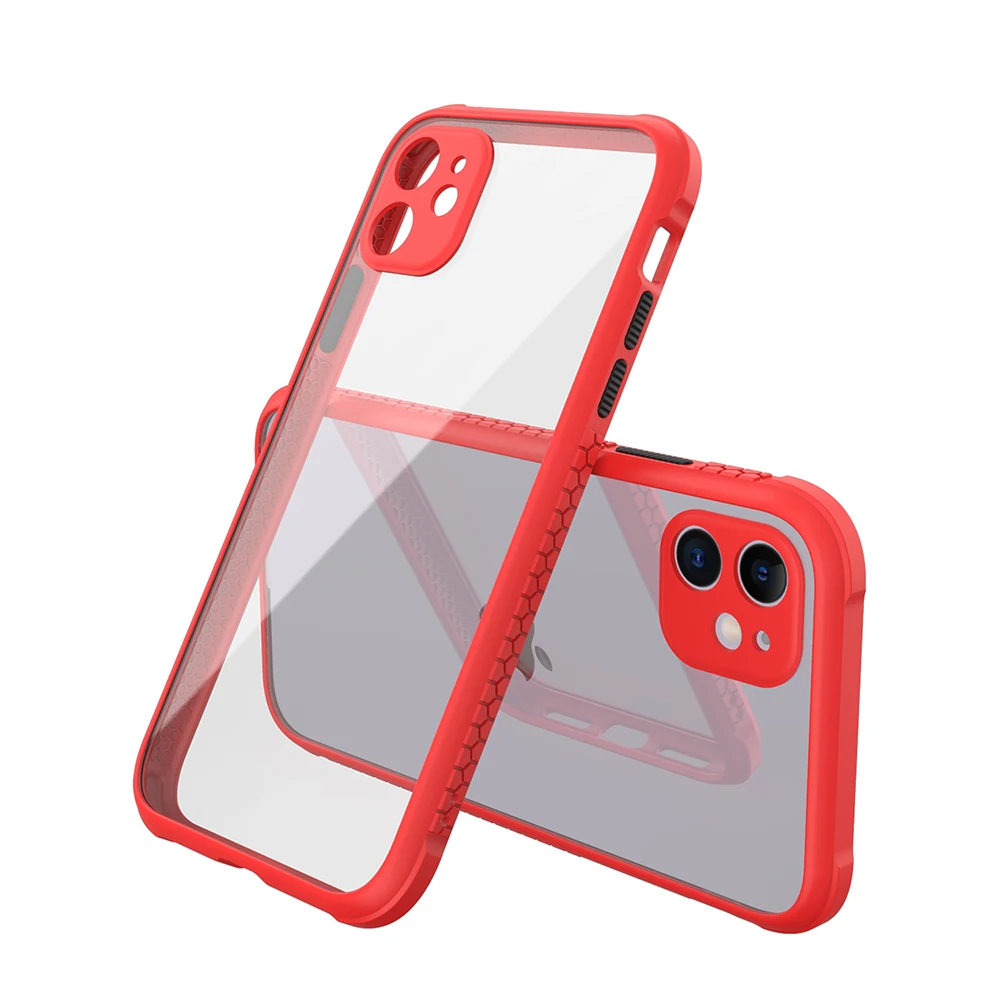 

mixed protective TPU Acrylic combined phone case for iPhone 6 6s 7 8 plus X XS 11 Pro max protective case Tire design phone case