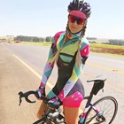 Костюм женский для триатлона Agah Pro, одежда для велоспорта с длинным рукавом, комбинезон для горного велосипеда