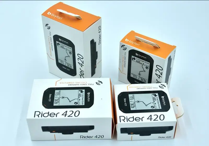 Велосипедный компьютер с поддержкой GPS Bryton Rider 420 водонепроницаемый беспроводной