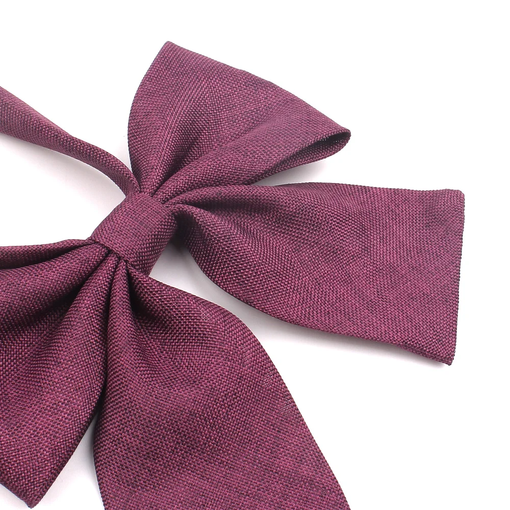 Галстук бабочка для девочек повседневный галстук женщин Униформа воротник