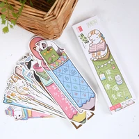 fashion sale papeleria bookmarks 30 pcspack for cat in book bookmark paper animals promotional gift stationery film