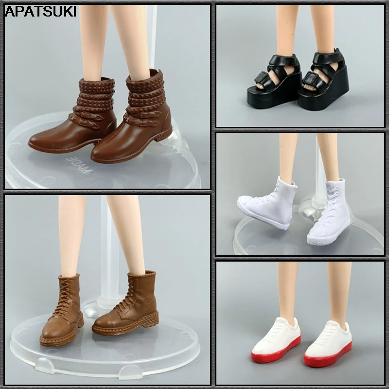 Модная кукольная обувь на танкетке и платформе для Blythe летние сандалии кроссовки