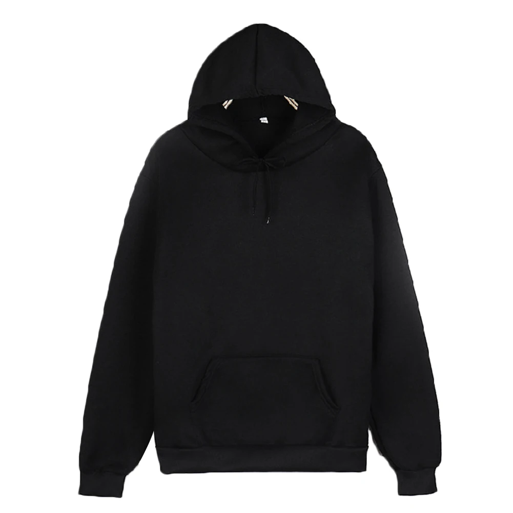 Women Autumn Winter hoodie Solid Color Long Sleeve Pocket Hoodie Loose Sweatshirt Pullover Warm Hooded Jacket Unisex 2020