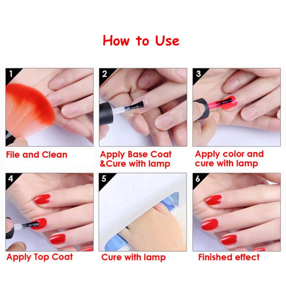 1 шт. стойкое УФ покрытие для ногтей и Базовое покрытие|Гель ногтей| |