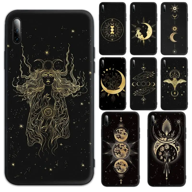 

Witches Moon Tarot Totem Phone Case For Samsung Galaxy A02 A6 A7 A8 A9 A10 A11 A12 A21 cover